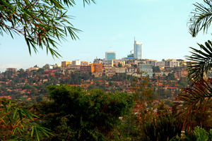 Downtown View of Kigali, Rwanda - Africa Gay Men Tours