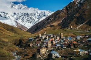 Svanetian Towers in Ushguli